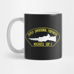 Macross SDF-1 Hat Patch Mug